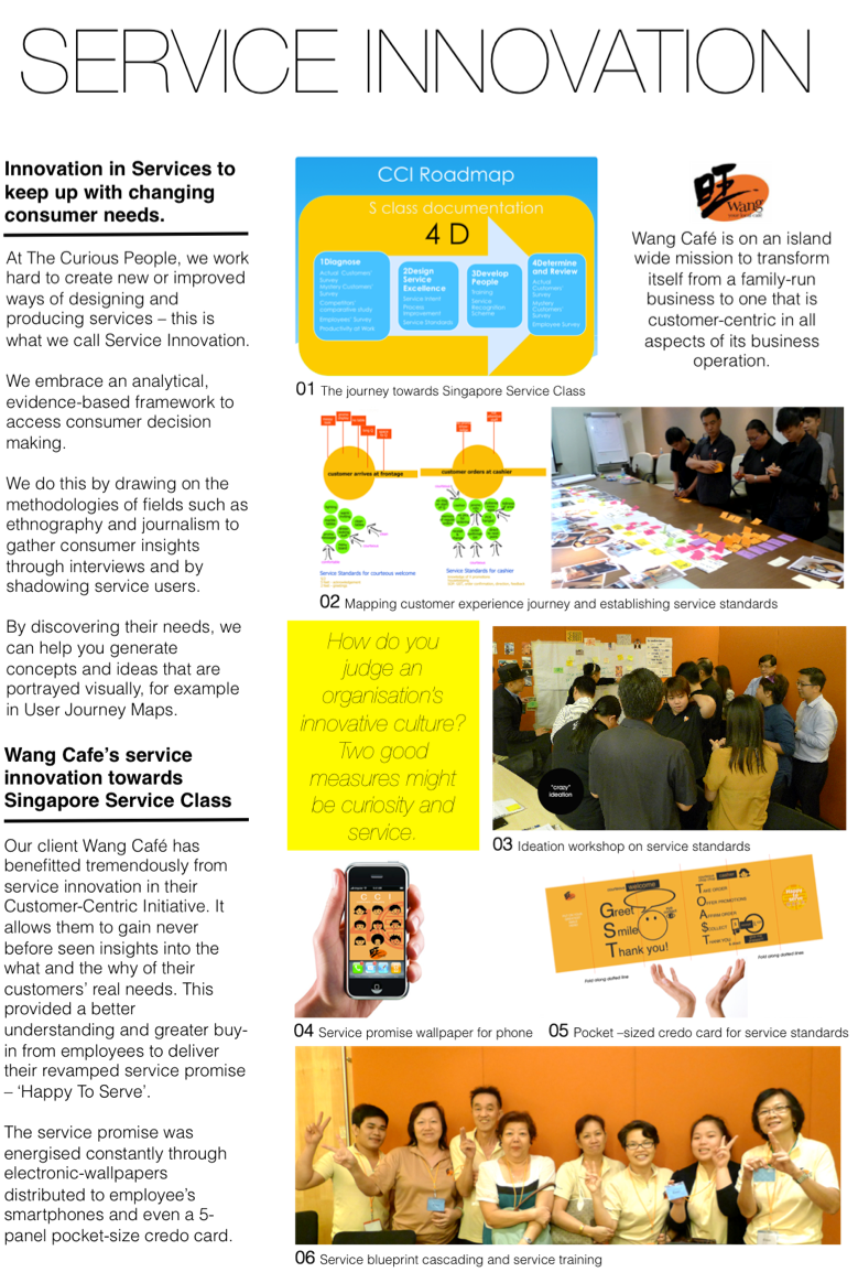 Service Innovation page